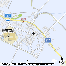 滋賀県東近江市曽根町952周辺の地図