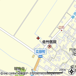 滋賀県守山市立田町2267周辺の地図