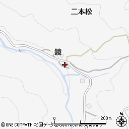 愛知県豊田市下国谷町鏡周辺の地図