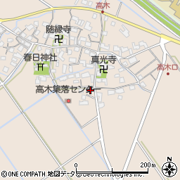 滋賀県野洲市高木917周辺の地図