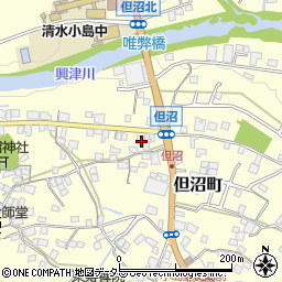 静岡県静岡市清水区但沼町523周辺の地図
