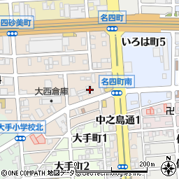 愛知県名古屋市港区名四町81周辺の地図