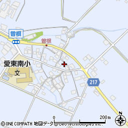 滋賀県東近江市曽根町956周辺の地図