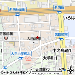 愛知県名古屋市港区名四町88周辺の地図