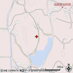 岡山県津山市下高倉東370周辺の地図