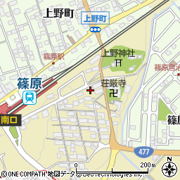 滋賀県近江八幡市安養寺町845周辺の地図