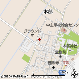 滋賀県野洲市木部799周辺の地図