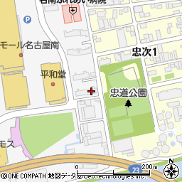 県営忠道公園住宅周辺の地図