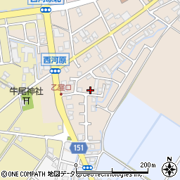 滋賀県野洲市西河原2301周辺の地図