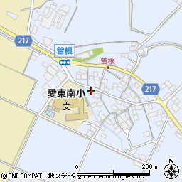 滋賀県東近江市曽根町975周辺の地図