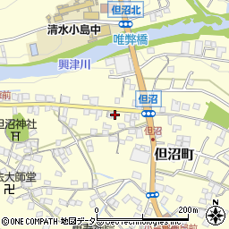 静岡県静岡市清水区但沼町539-1周辺の地図