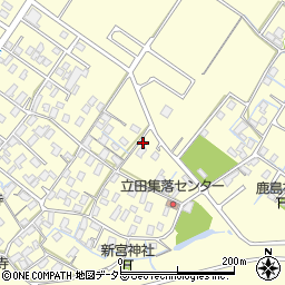 滋賀県守山市立田町1556周辺の地図