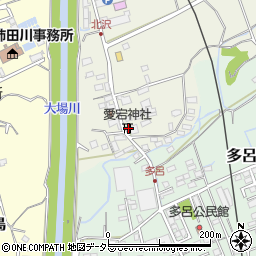 静岡県三島市北沢10周辺の地図