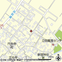 滋賀県守山市立田町1653周辺の地図