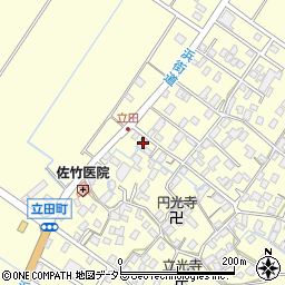 滋賀県守山市立田町1705周辺の地図