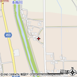 京都府南丹市園部町大西川原1周辺の地図