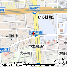 愛知県名古屋市港区名四町73周辺の地図