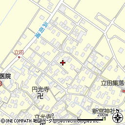滋賀県守山市立田町1689周辺の地図