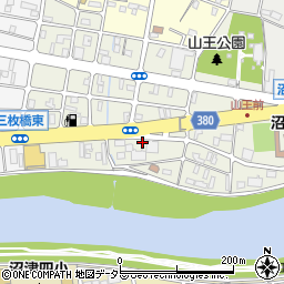 静岡県沼津市平町周辺の地図