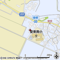 滋賀県東近江市曽根町1296周辺の地図