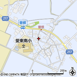 滋賀県東近江市曽根町969周辺の地図