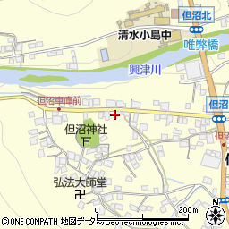 静岡県静岡市清水区但沼町346-1周辺の地図