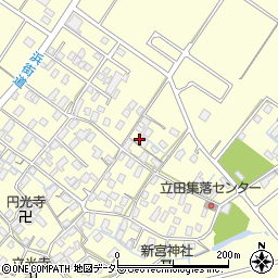 滋賀県守山市立田町1656周辺の地図