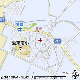 滋賀県東近江市曽根町966周辺の地図