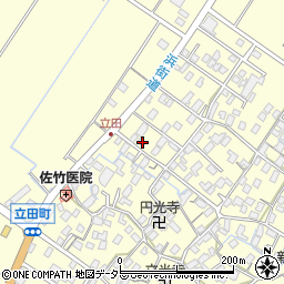 滋賀県守山市立田町1702周辺の地図