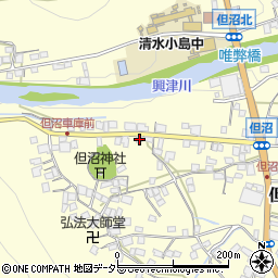 静岡県静岡市清水区但沼町345周辺の地図