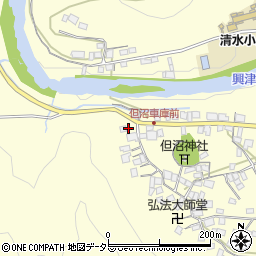 静岡県静岡市清水区但沼町411-2周辺の地図