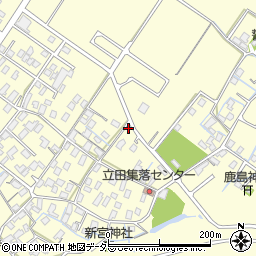 滋賀県守山市立田町3607周辺の地図