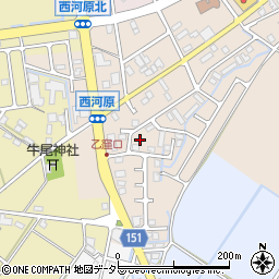 滋賀県野洲市西河原2305周辺の地図
