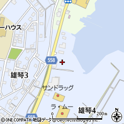 滋賀県大津市雄琴4丁目6周辺の地図