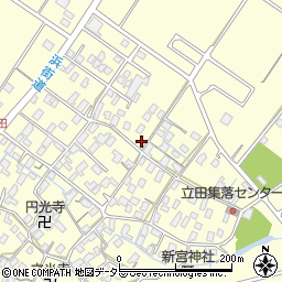 滋賀県守山市立田町1654周辺の地図