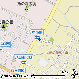 滋賀県東近江市中小路町700周辺の地図