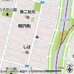 株式会社タグチ　明円町倉庫周辺の地図