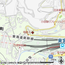 静岡トヨタ自動車熱海店周辺の地図
