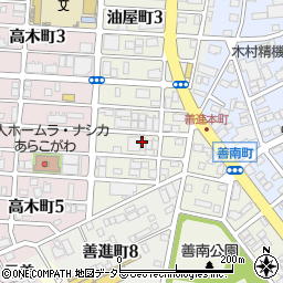 愛知県名古屋市港区油屋町4丁目周辺の地図