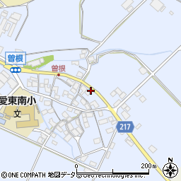 滋賀県東近江市曽根町816周辺の地図