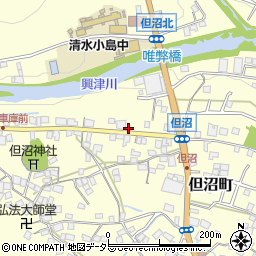 静岡県静岡市清水区但沼町547-2周辺の地図