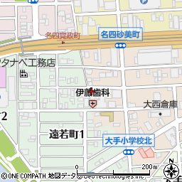 愛知県名古屋市港区名四町119周辺の地図
