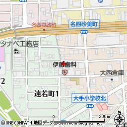 愛知県名古屋市港区名四町119周辺の地図