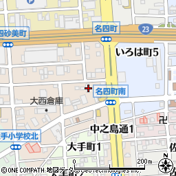 愛知県名古屋市港区名四町77周辺の地図