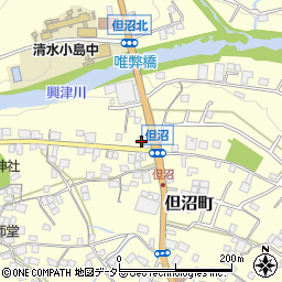 静岡県静岡市清水区但沼町587周辺の地図