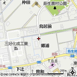 株式会社江口巌商店　三好営業所三好第２倉庫周辺の地図