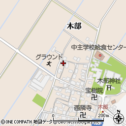 滋賀県野洲市木部792周辺の地図