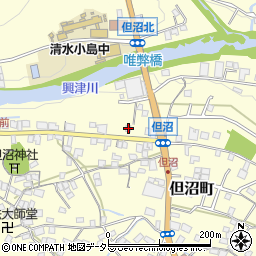 静岡県静岡市清水区但沼町582周辺の地図