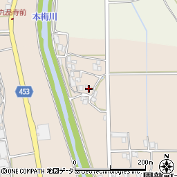京都府南丹市園部町大西川原8周辺の地図