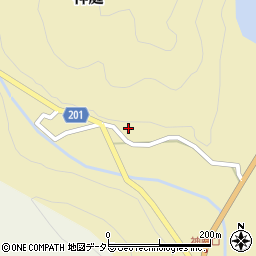 岡山県真庭市神庭203周辺の地図
